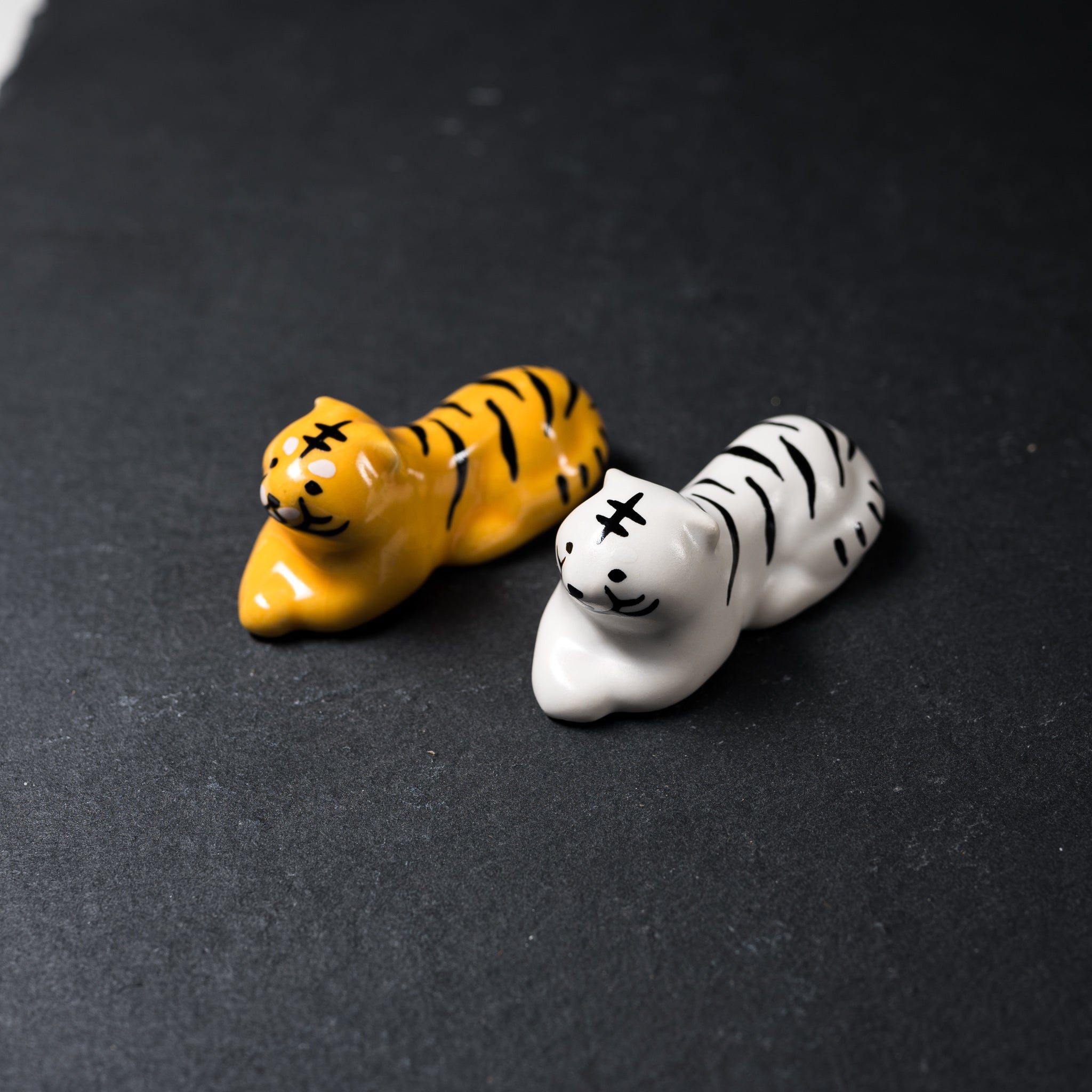 Premium Tiger Chopstick Rest Set - 2 Elegant Designs for Asian Dining & Sushi Nights | Perfect for Home, Restaurants & Gift Giving
