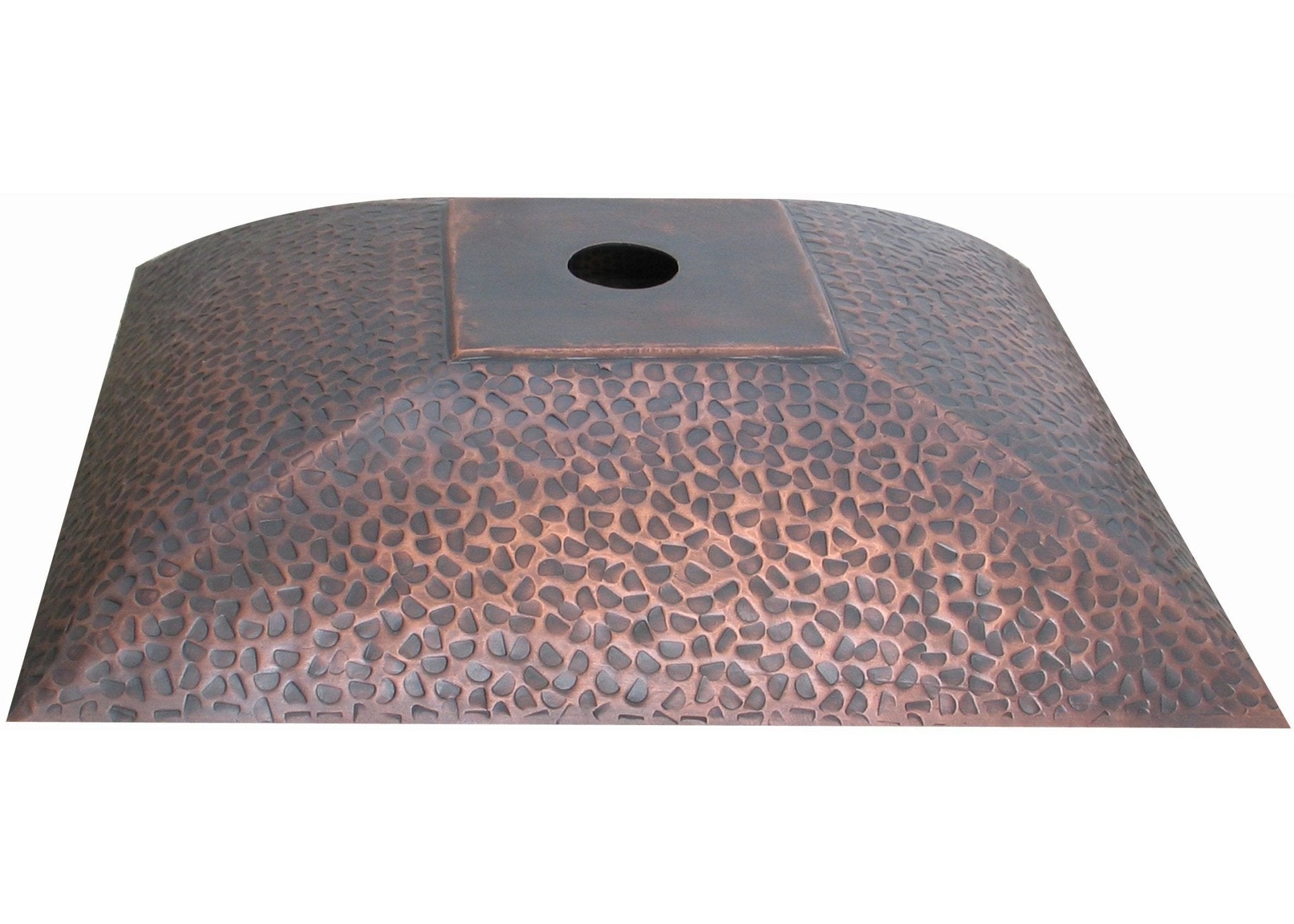 Handcrafted SINDA Hammered Copper Vessel Sink VS 3 - Modern Bathroom Vanity Sink for Farmhouse & Rustic Decor - Perfect for Powder Rooms, Master Baths & Luxury Home Renovations