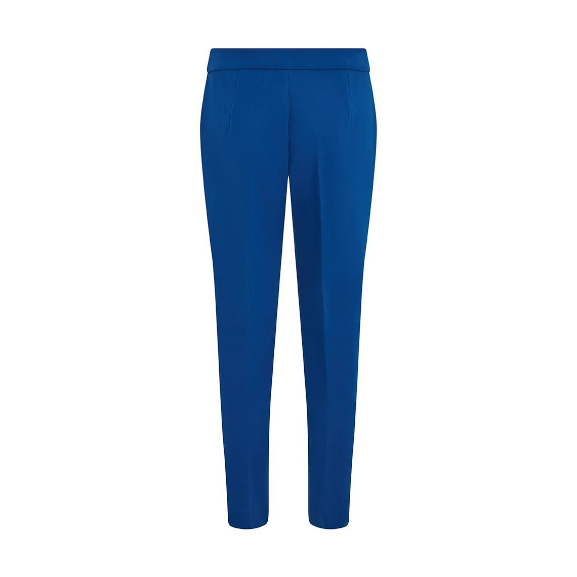 Pegno Jersey Cigarette Pants - Women's High Waist Slim Fit Stretch Trousers for Work, Office & Casual Wear