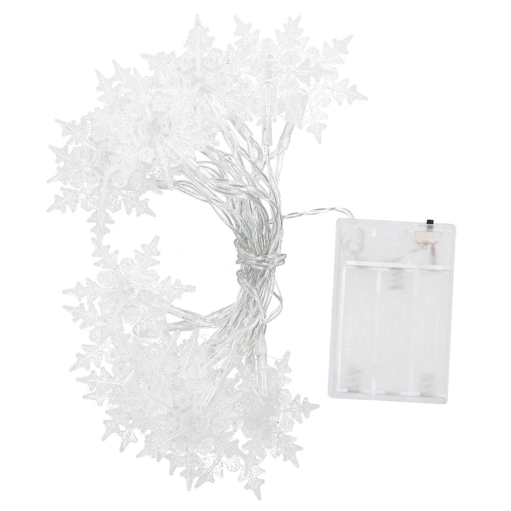 LED Fairy Lights - Waterproof Color Changing String Lights for Indoor & Outdoor Decor, Easy to Install Romantic Lighting for Bedroom, Garden, Party, Wedding (White)