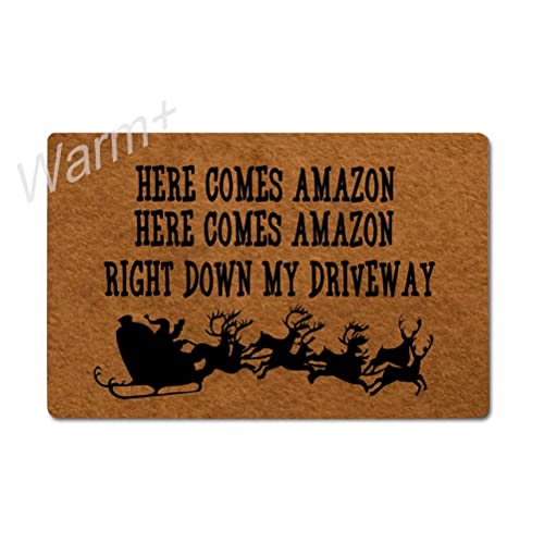 Here Comes Amazon Right Down My Driveway