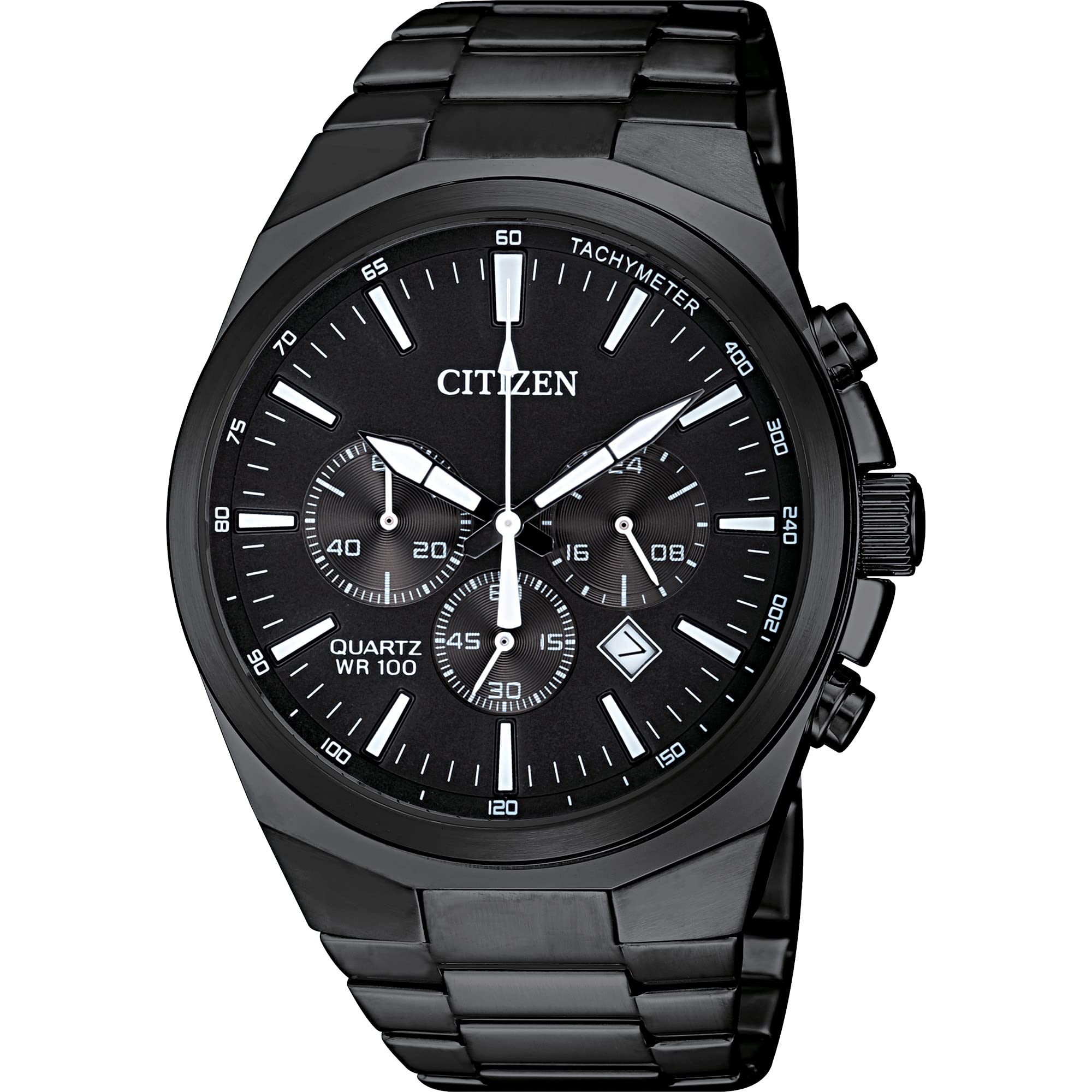 Citizen Quartz Men's Watch - Stainless Steel Classic Analog Wristwatch for Business, Casual & Formal Occasions
