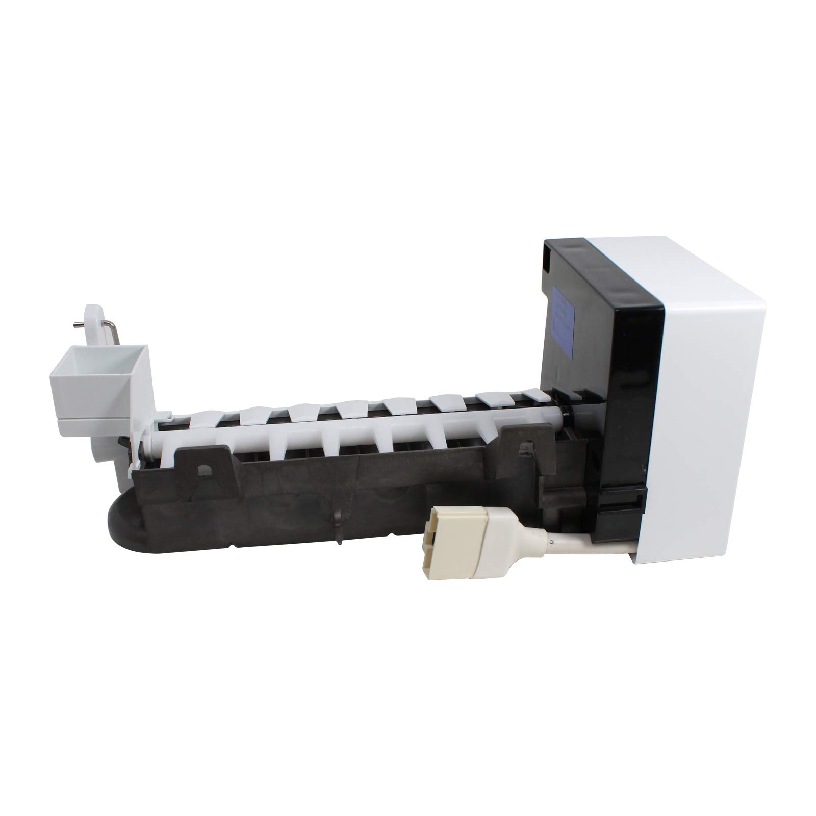 Whirlpool Refrigerator Ice Maker Assembly Replacement - Compatible with ED5LVAXWS01, W10190960, AP3182733 Models | Perfect for Kitchen Appliance Repair & DIY Home Maintenance