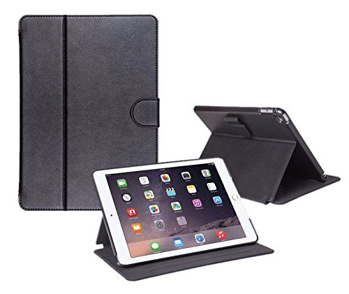 Verizon Folio Case for iPad Air 2 - Slim Protective Cover with Auto Sleep/Wake, Black - Perfect for Work, Travel & Everyday Use