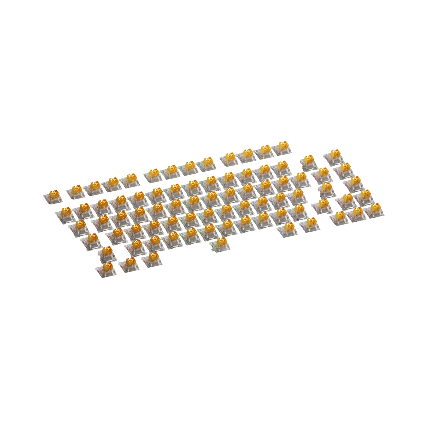 Glorious Panda Mechanical Keyboard Switches - 75 ANSI Standard for Gaming & Typing - Perfect for PC, Mac & Custom Builds