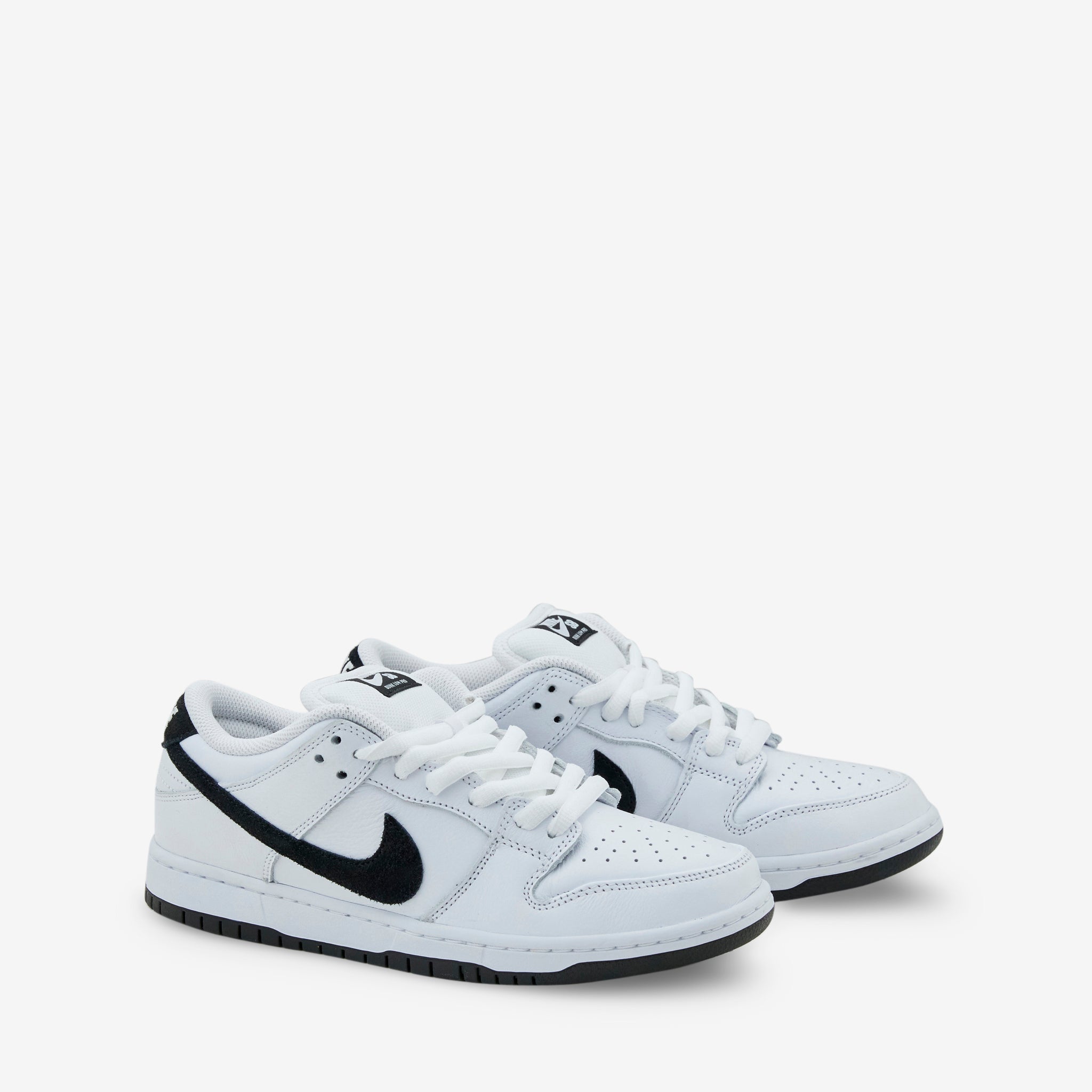 Nike Dunk Low Pro SB Sneakers - White & Black Colorway | Men's & Women's Casual Skate Shoes | Perfect for Streetwear, Skateboarding & Everyday Fashion