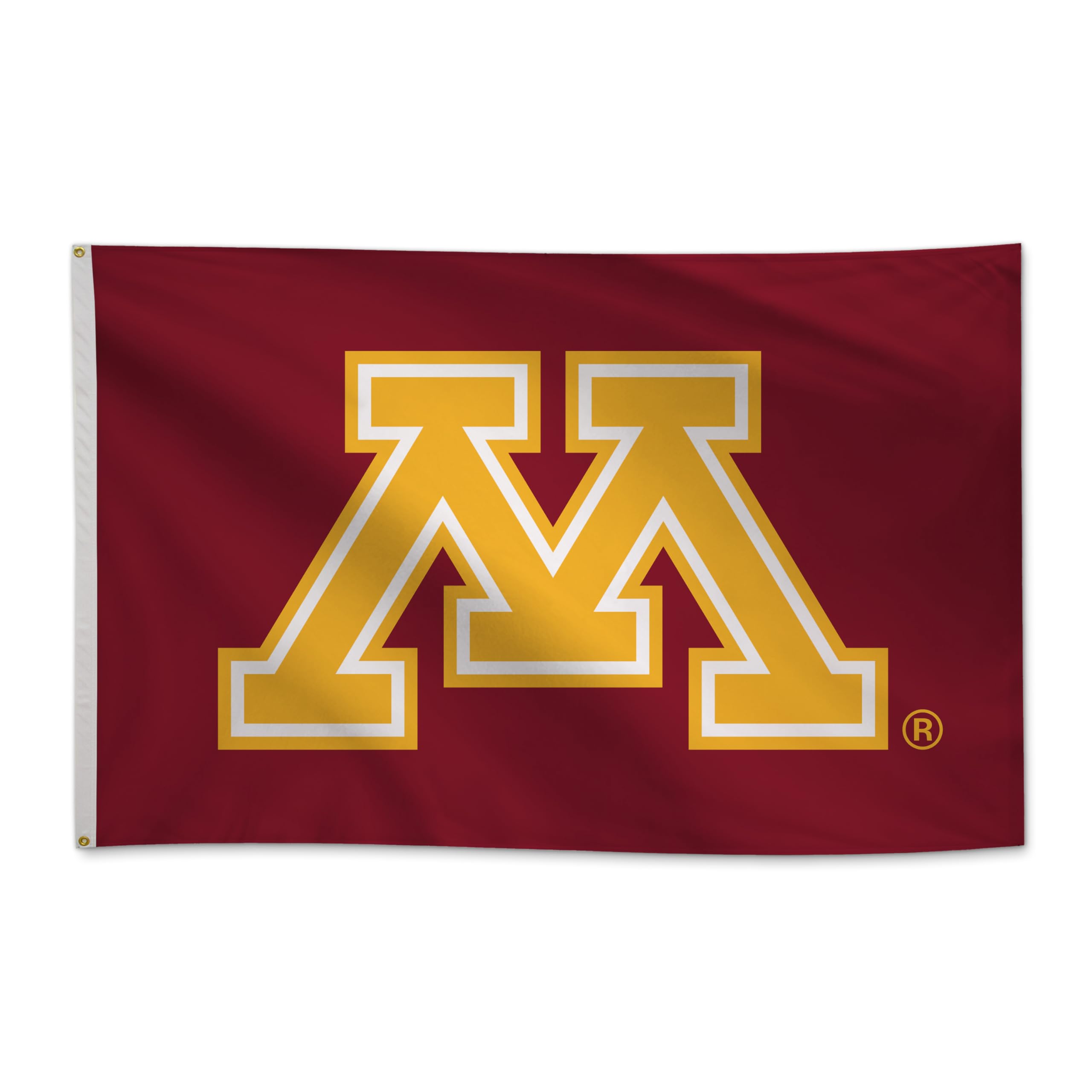 Minnesota Golden Gophers NCAA Licensed 5' x 8' Nylon College Sports Banner - Maroon, Gold & White - Perfect for Game Day Decor, Tailgating & Dorm Room Wall Decor