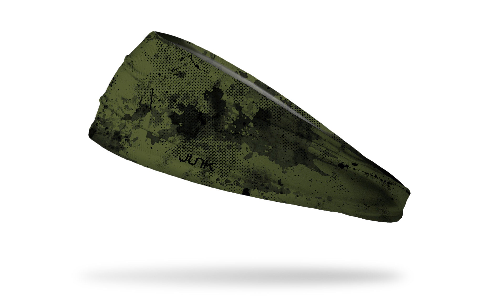 OD Green Grunge Big Bang Lite Headband - Stylish & Comfortable Headwear for Outdoor Activities, Sports & Fashion