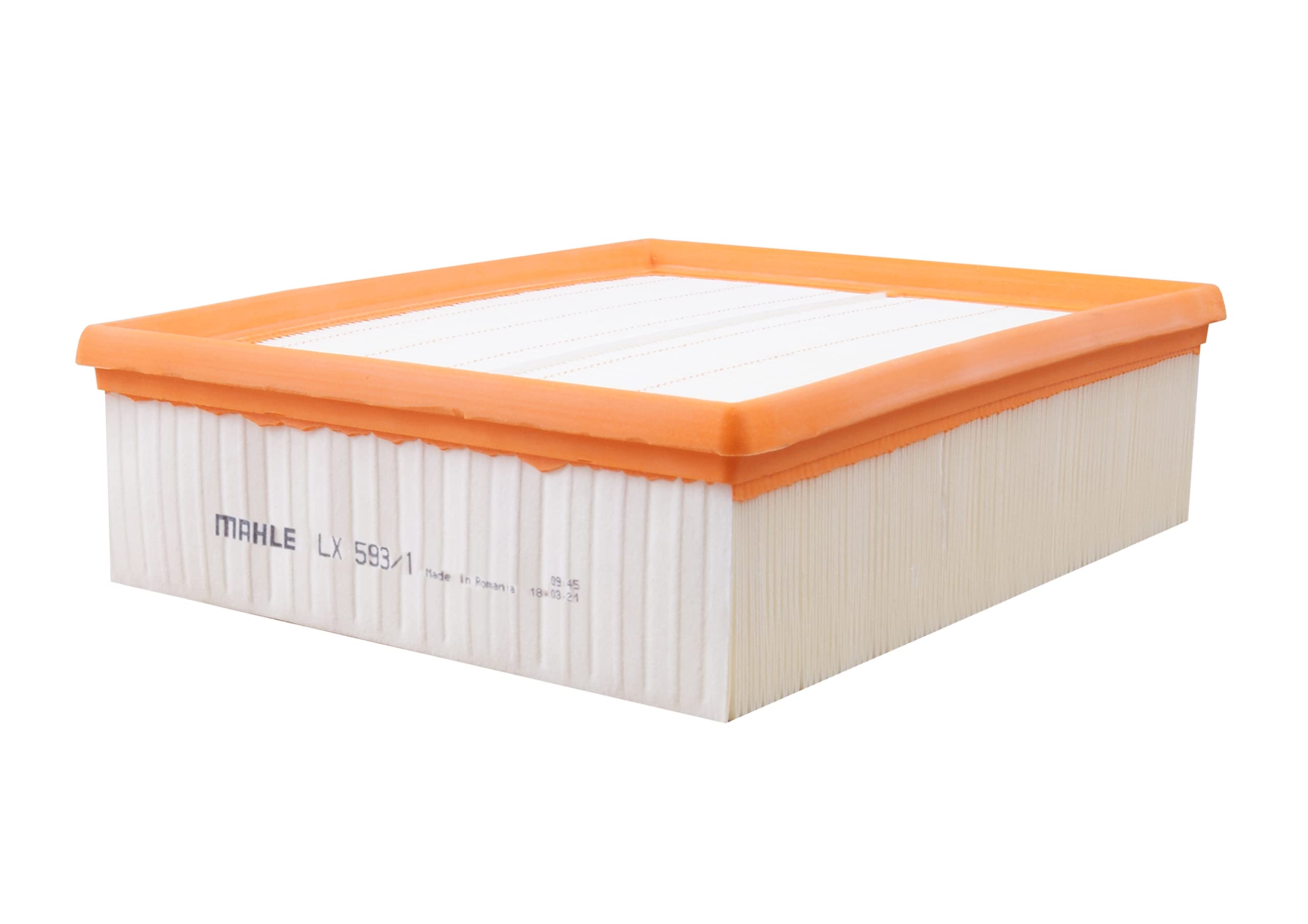 MAHLE LX 593/1 Air Filter Replacement for Cars & Trucks - High Performance Engine Air Filter for Better Fuel Efficiency & Engine Protection - Perfect for Daily Commuting & Road Trips