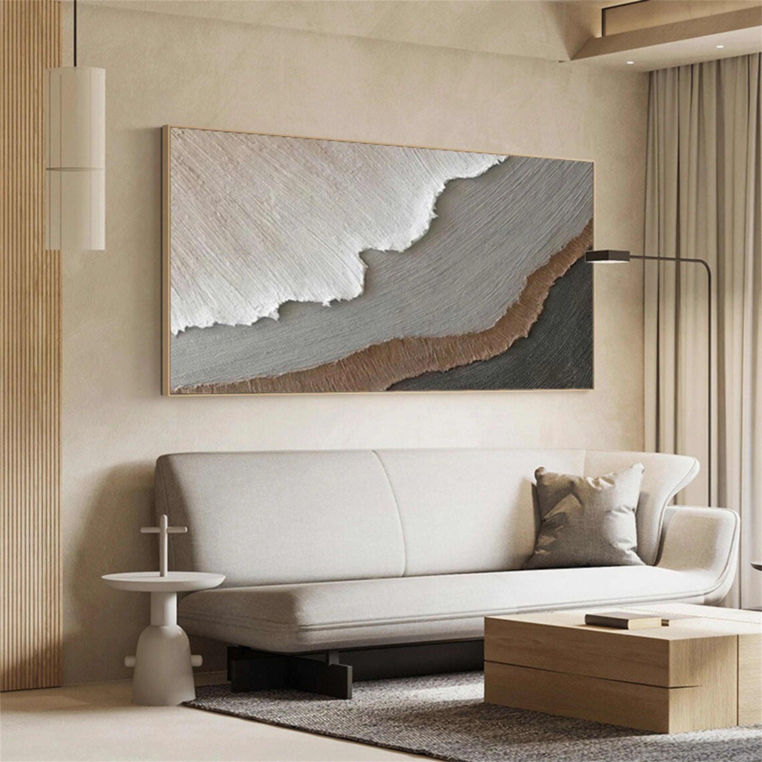 Ocean and Sky Painting #OS099 - Stunning Coastal Wall Art for Living Room, Bedroom & Office Decor