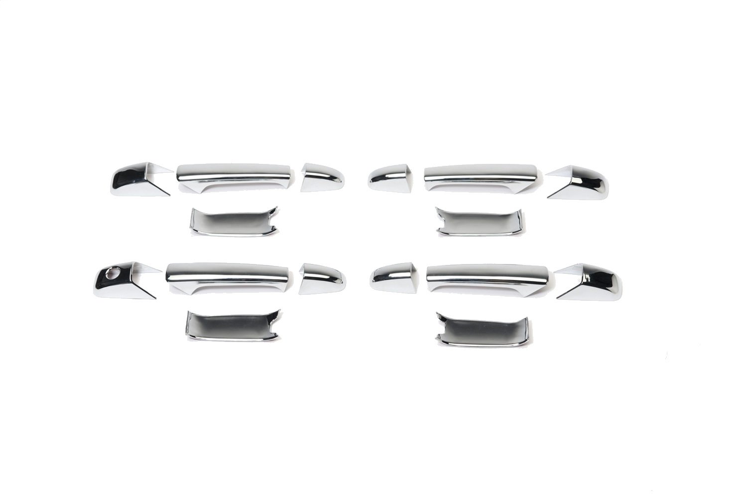 Putco 400033 Chrome Trim Door Handle Cover for Cars & Trucks - Premium Exterior Accessory for Enhanced Style & Protection