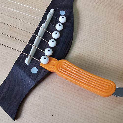 Vilihkc 3-in-1 Guitar String Winder, Cutter & Pin Puller Tool - Professional Guitar Accessories for String Changing & Maintenance (Black) - Perfect for Acoustic & Electric Guitar Players, Music Enthusiasts & Repair Shops