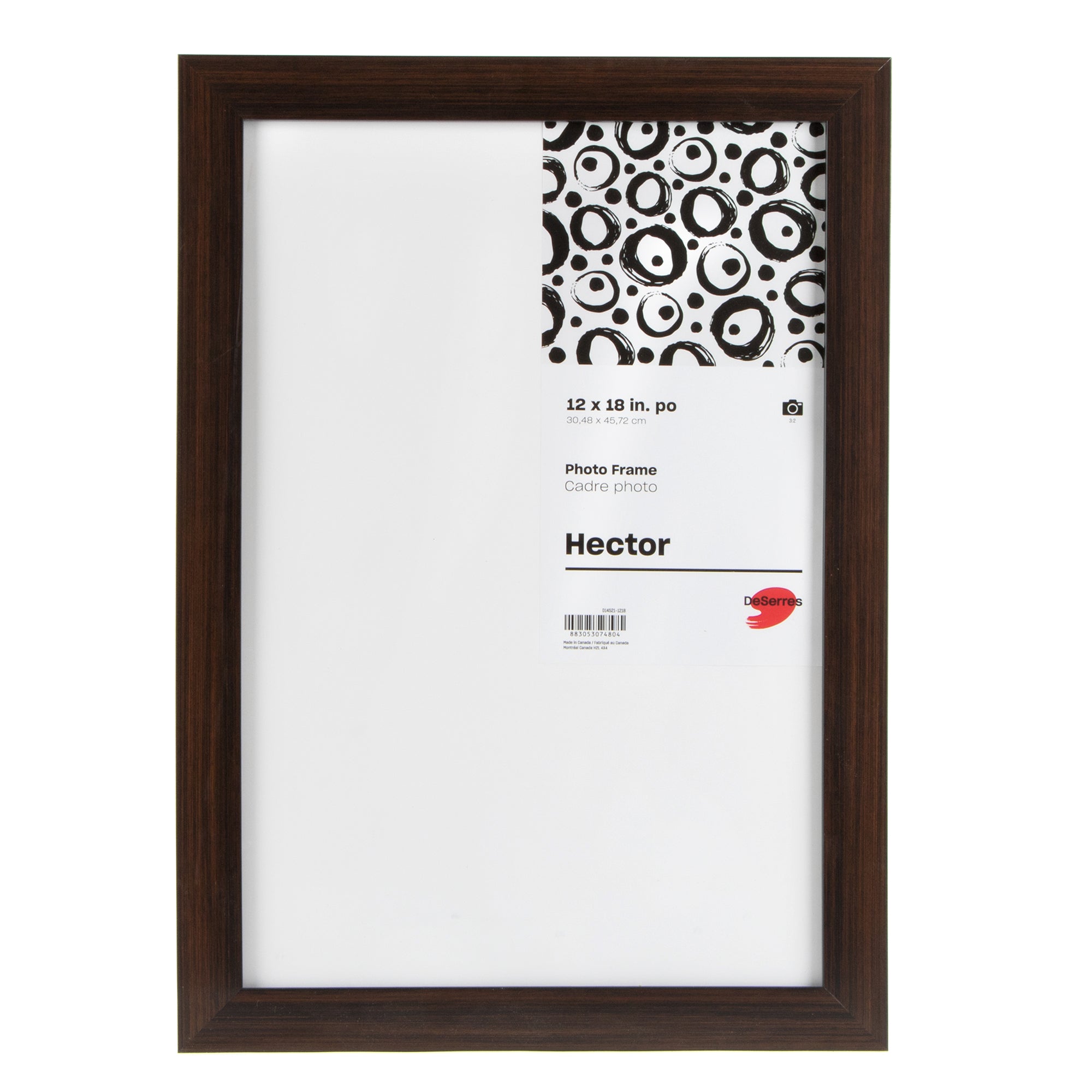 Premium Hector Full Frame Photo Frame - Elegant Wall Display for Family Photos, Wedding Pictures & Artwork - Perfect for Living Room, Bedroom & Office Decor