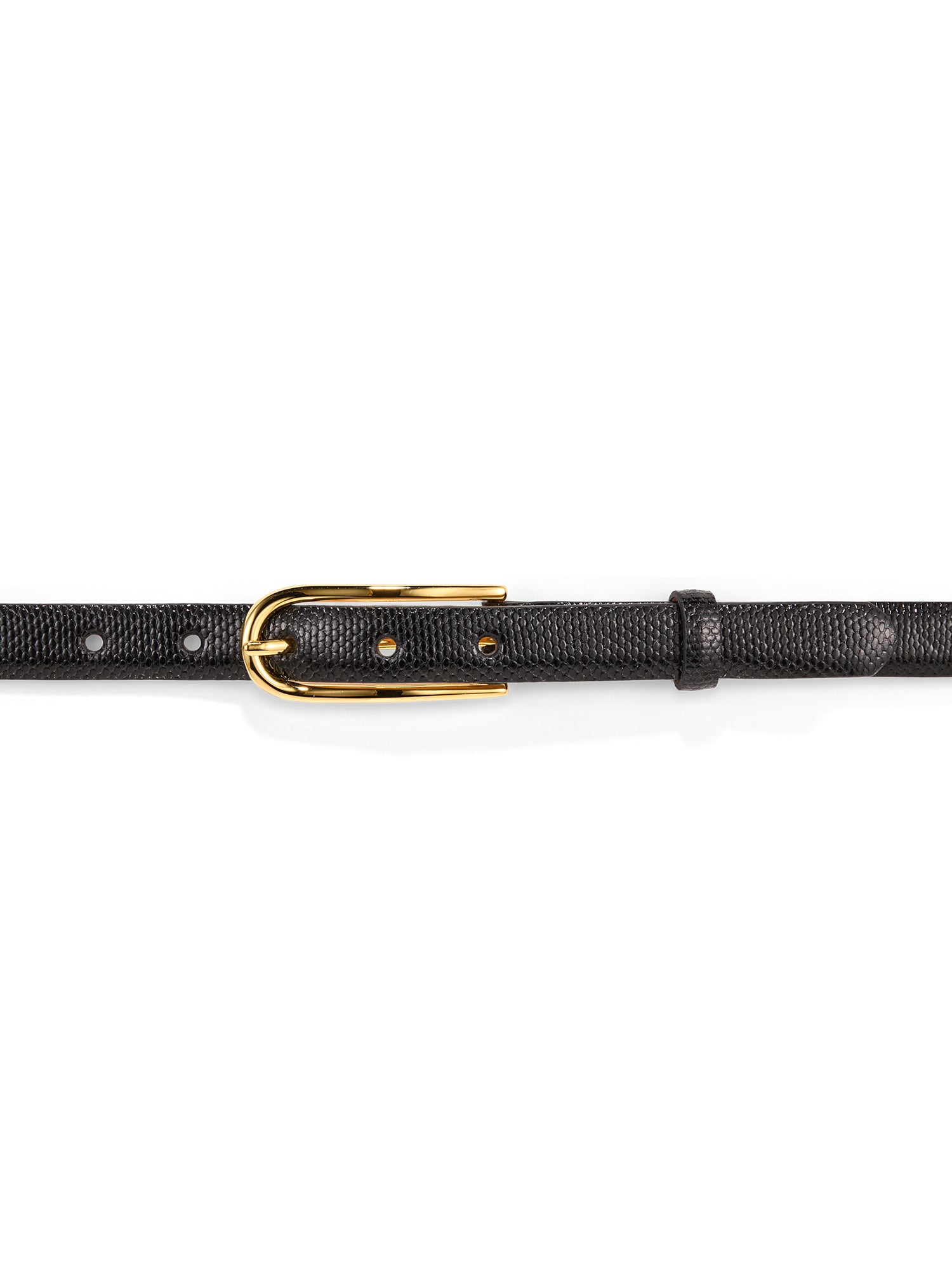 Dena Lizard Skin Belt for Men - Genuine Leather Dress Belt with Stainless Steel Buckle - Perfect for Business, Office, and Formal Occasions