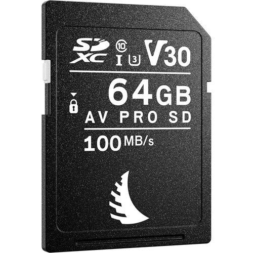 Angelbird AV Pro UHS-I SDXC Memory Card 128GB - High Speed Class 10 U3 V90 for 4K Video, DSLR & Mirrorless Cameras - Perfect for Professional Photography & Cinematic Recording