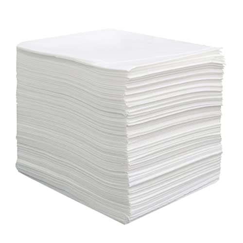 FOMIYES White Disposable Bed Sheets - 60pcs SPA & Salon Bed Covers, Soft & Hygienic for Massage, Facial, Waxing & Beauty Treatments