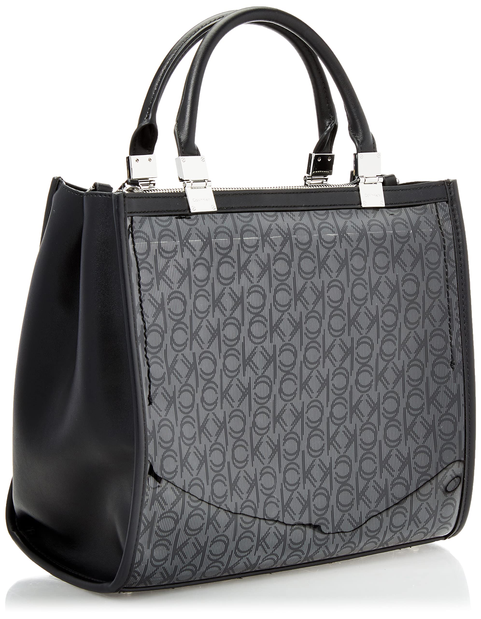 Calvin Klein Sophia Triple Compartment Tote Bag for Women - Stylish Large Work & Travel Tote with Multiple Pockets | Perfect for Office, Commute & Weekend Getaways