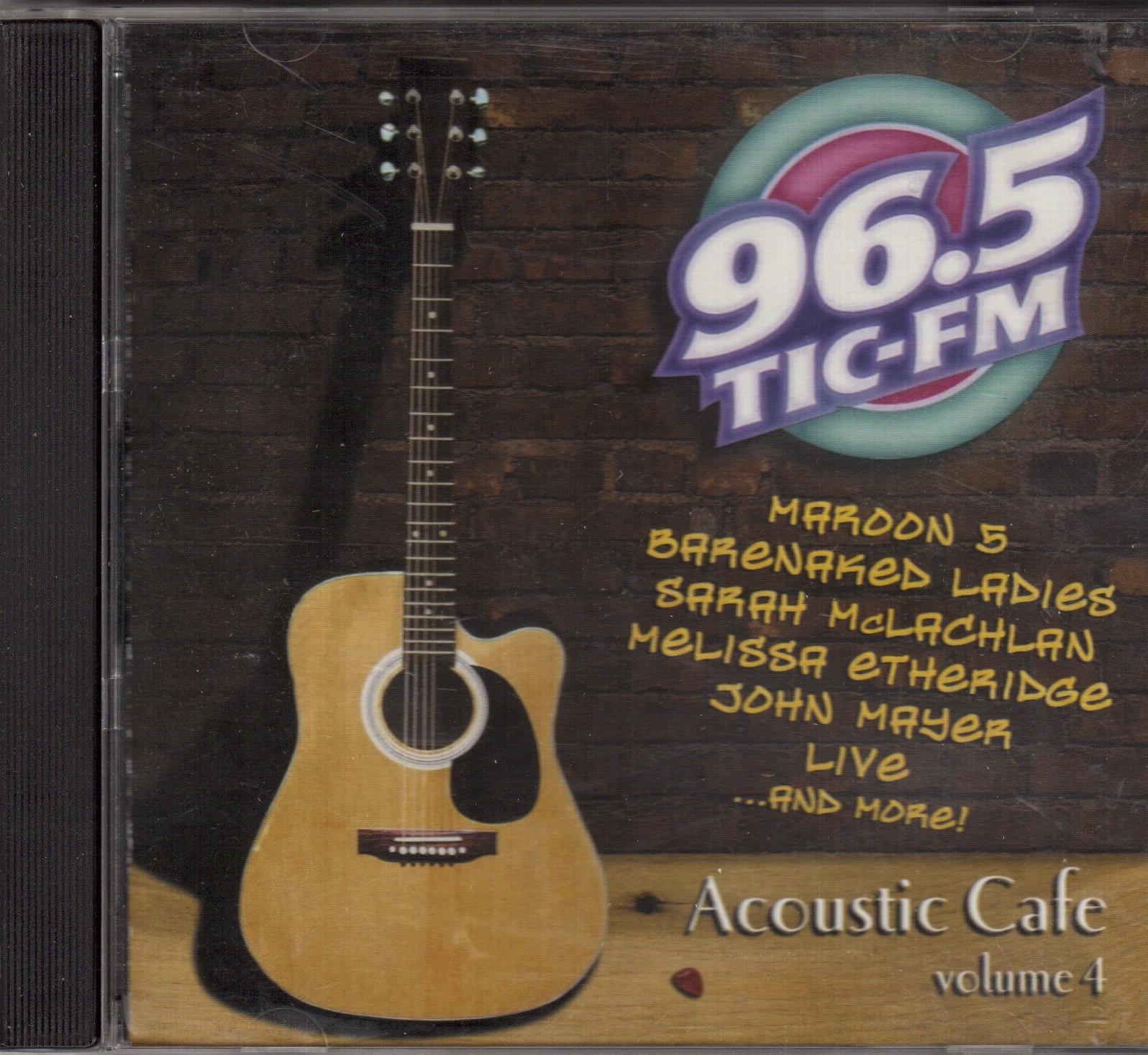 96.5 Tic-fm Acoustic Cafe Volume 4 - Relaxing Coffee House Music Collection for Studying, Working & Stress Relief