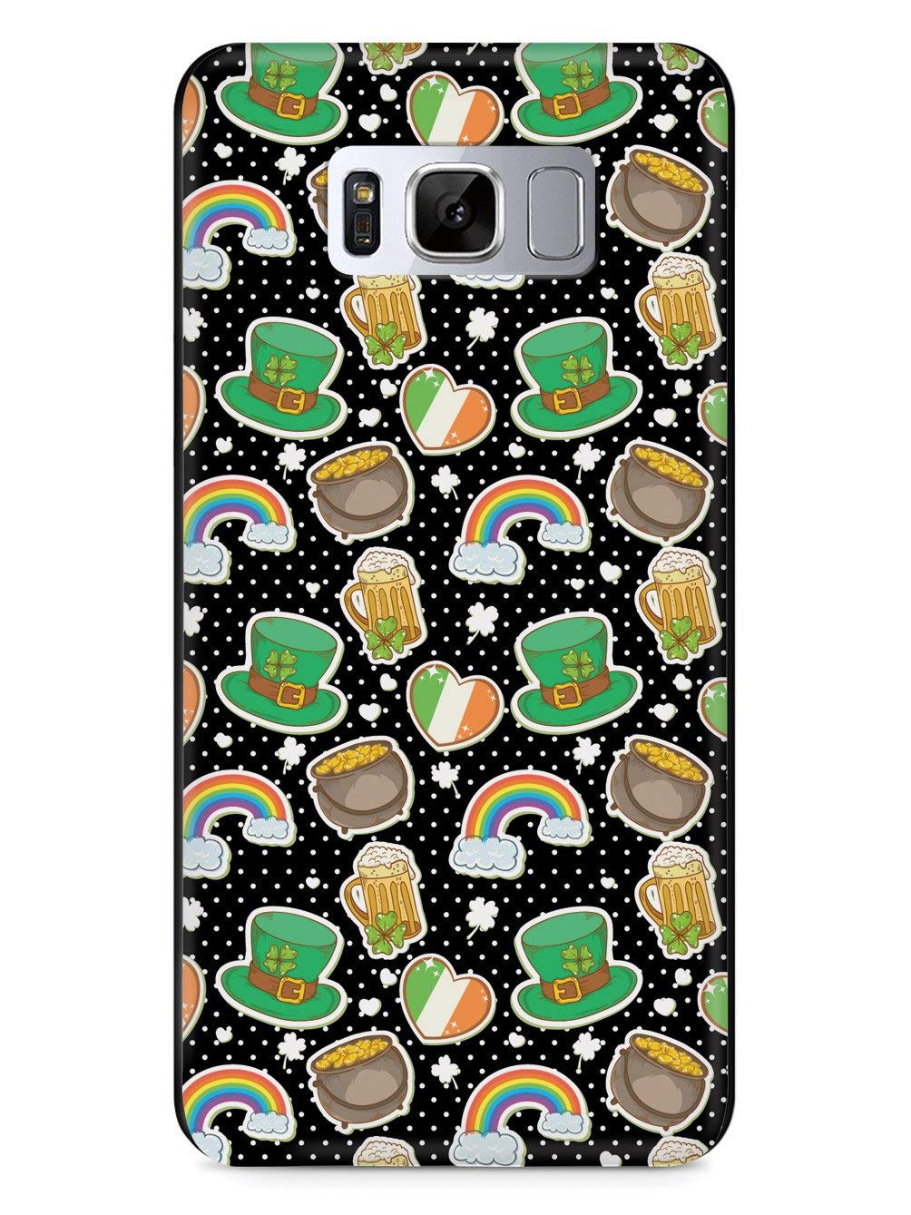 3D Textured Protective Phone Case for Samsung Galaxy S9 Plus - Cute St. Patrick's Day Design - Shockproof & Anti-Slip Cover - Perfect for Daily Use, Travel & Outdoor Activities