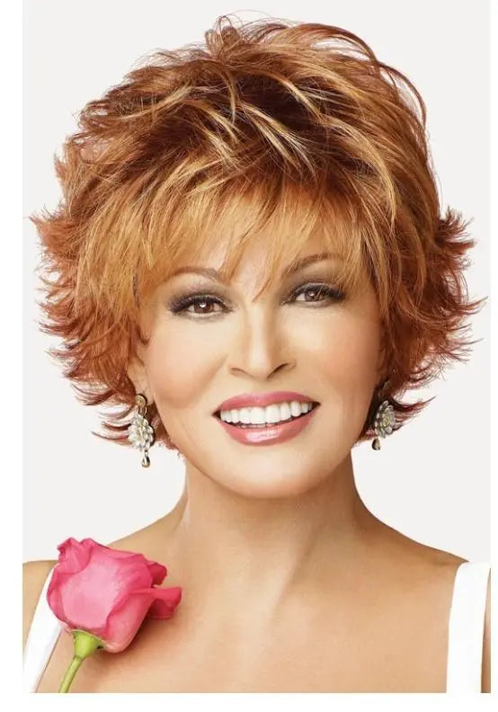 Raquel Welch Synthetic Wigs for Women - Heat Resistant, Natural Look, Adjustable Straps - Perfect for Cosplay, Daily Wear & Special Occasions