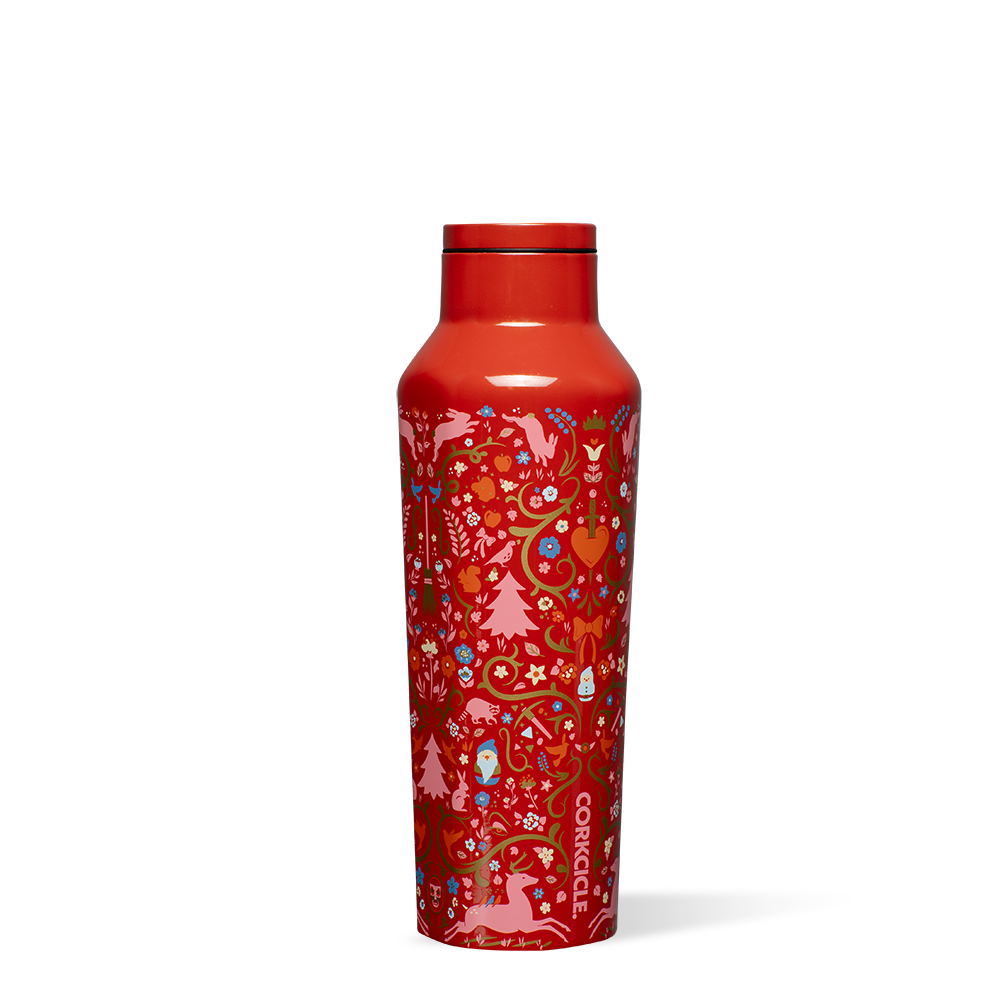 Disney Princess Water Bottle - Insulated Stainless Steel Canteen for Kids with Straw & Handle - BPA Free Leak Proof Sports Bottle for School, Gym & Outdoor Activities