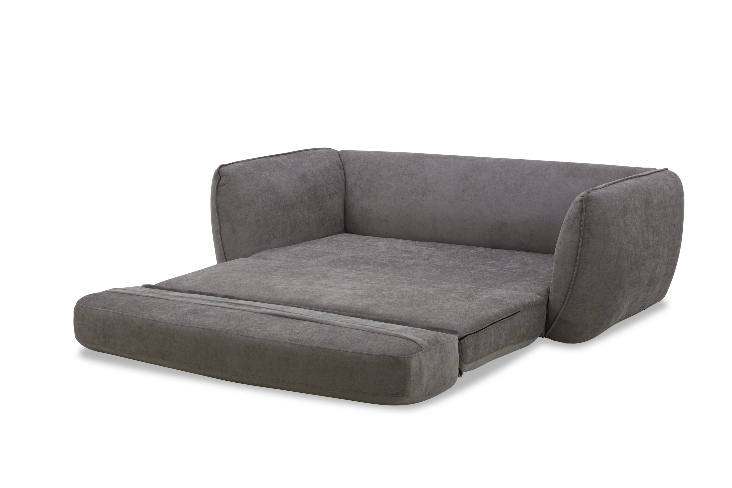 Hyam Sofa Bed - Velora Smoke Gray Convertible Sleeper for Small Spaces | Perfect for Apartments, Guest Rooms & Home Offices