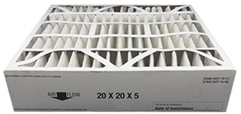 Lennox X0585 Compatible 20x20x5 MERV 11 Air Filter - 2 Pack for Furnace, AC & HVAC Systems - Improves Indoor Air Quality in Homes & Offices