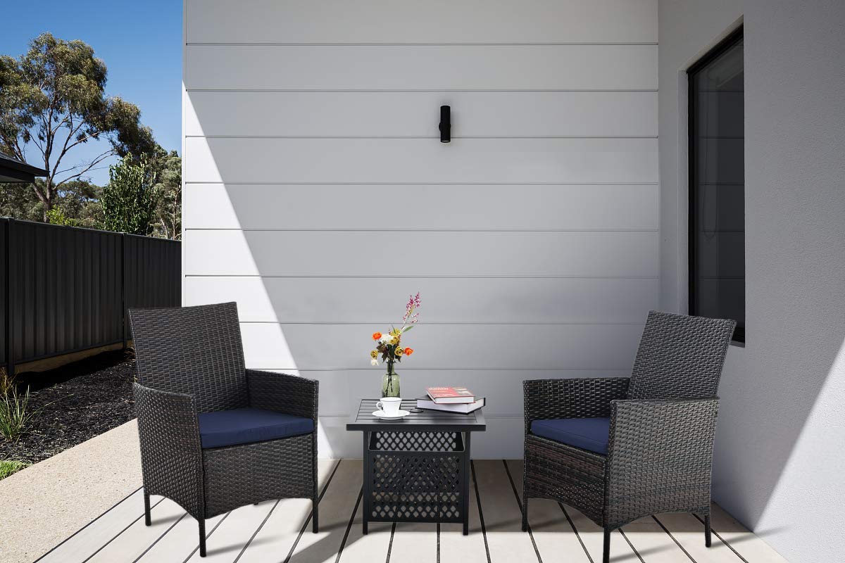 PHI VILLA 3-Piece Outdoor Dining Set - 22