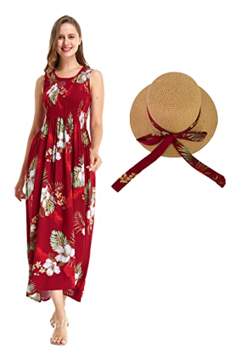 Pineapple Garden Burgundy + Hat