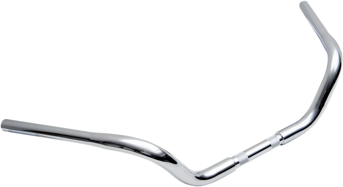 Burly Brand 14 Inch Gorilla Ape Hangers Handlebars for Motorcycles - Black Cruiser Style Handlebar for Harley, Chopper & Custom Bikes - Perfect for Comfortable Riding & Custom Builds