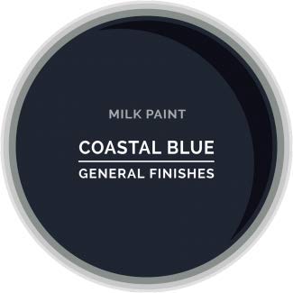 General Finishes Milk Paint - Coastal Blue | Premium Water-Based Paint for Furniture, Cabinets & DIY Projects | Perfect for Farmhouse, Shabby Chic & Coastal Decor Styles