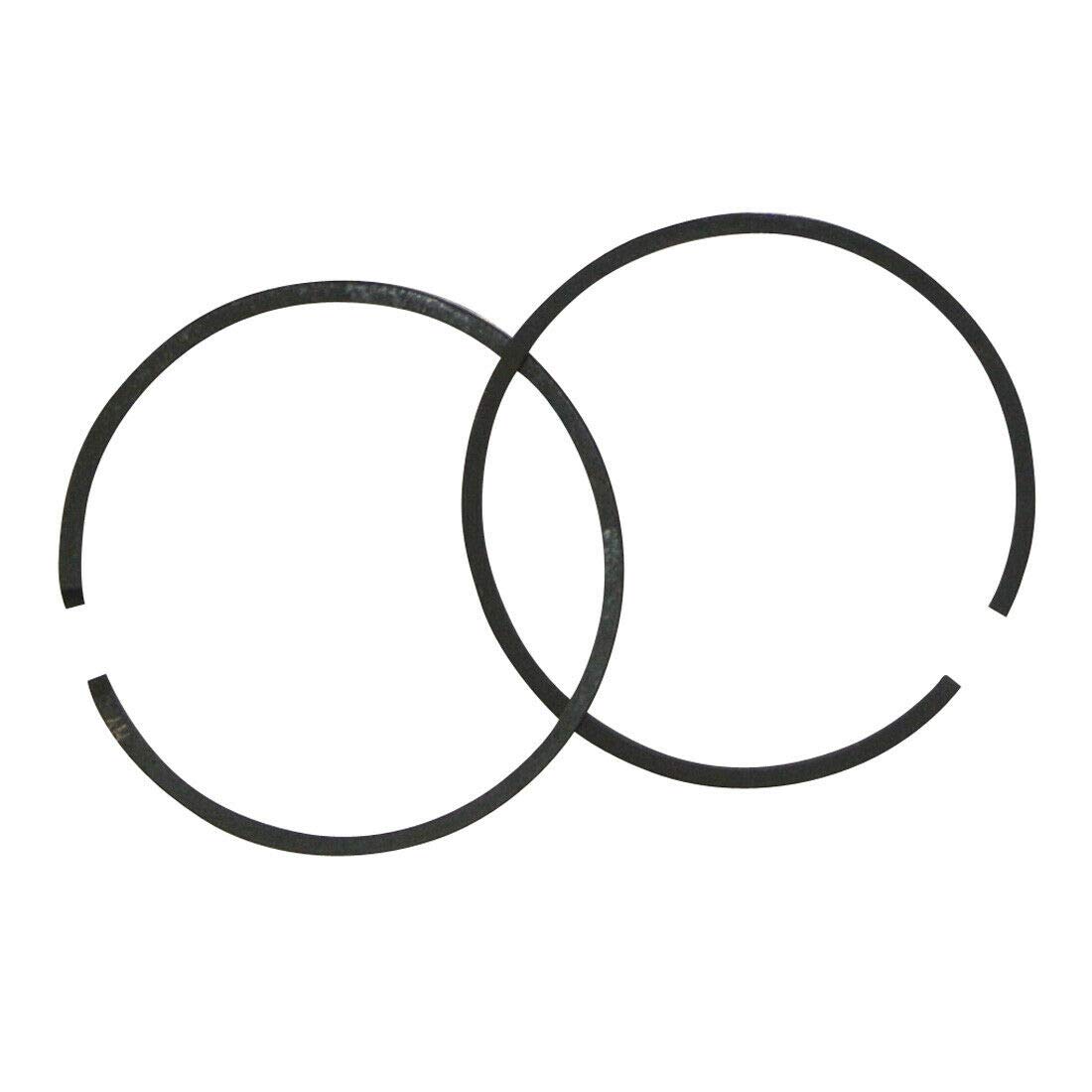 2Pcs Piston Rings Replacement for 25Cc 2500 Gas Chainsaw Engine Parts - Compatible with Chinese Models - Perfect for Chainsaw Repair & Maintenance