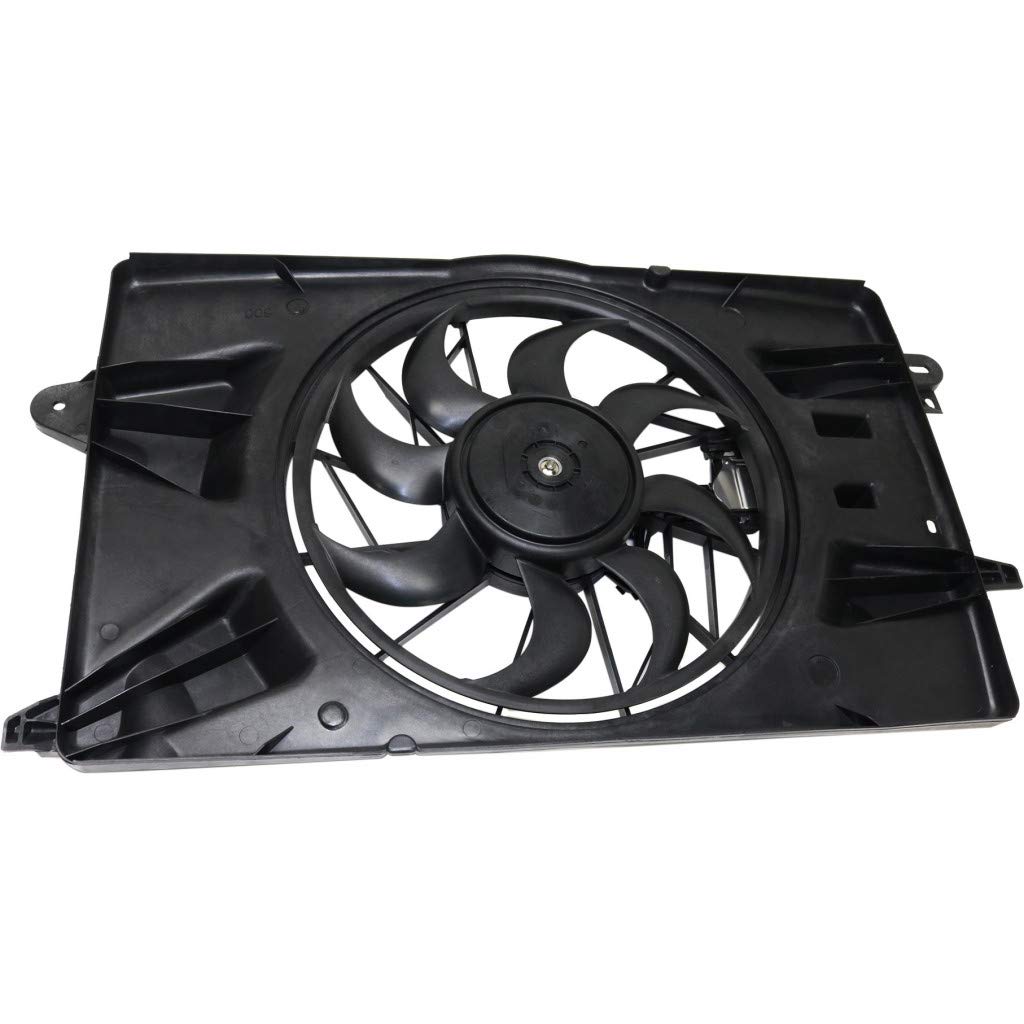 2013 Dodge Dart Radiator Fan - Single Fan Replacement Part CH3115176 | 55111482AC | Perfect for Cooling System Repair & Maintenance
