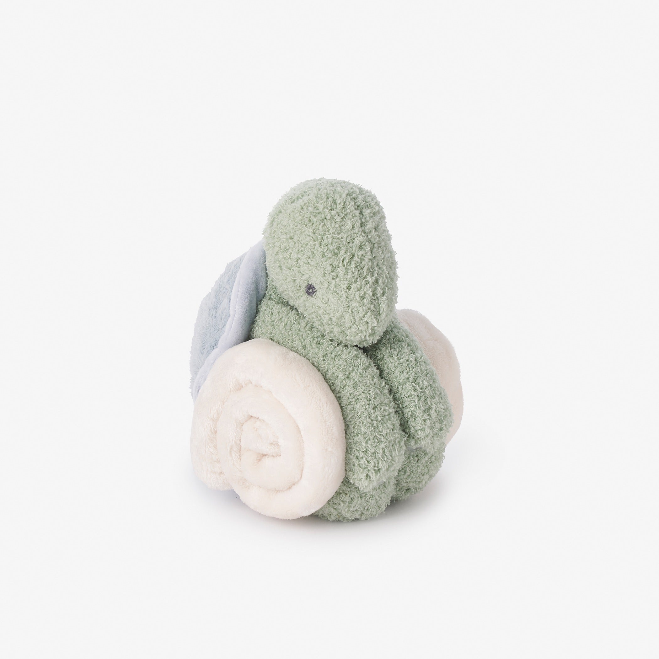 Cute Turtle Mini Huggie Plush Toy & Soft Blanket - Adorable Stuffed Animal for Kids, Perfect for Cuddling, Nap Time, and Travel Comfort