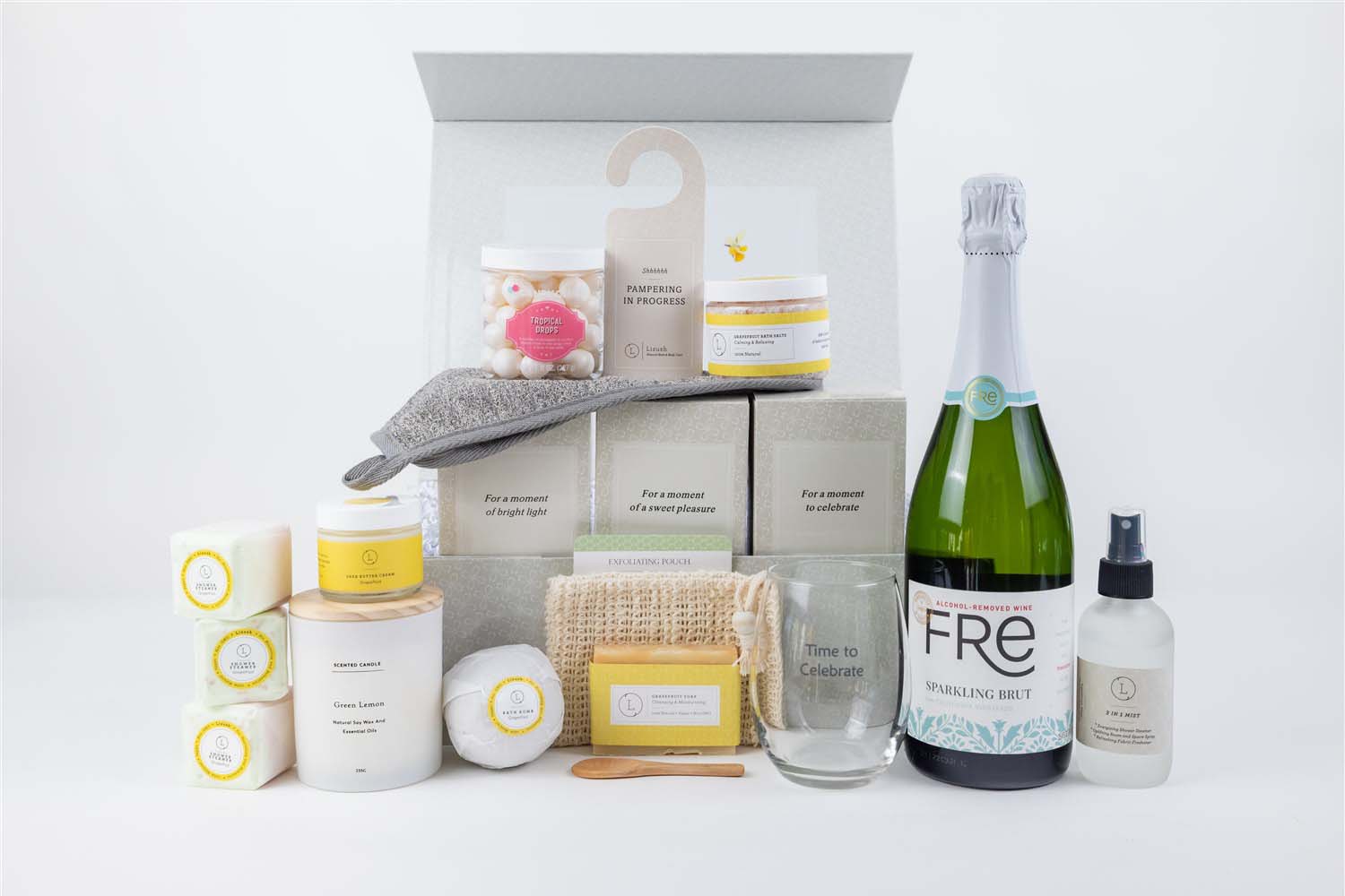 Best Congratulations Gift Basket - Elegant Celebration Gift Box for Birthdays, Weddings, Graduations & Special Occasions