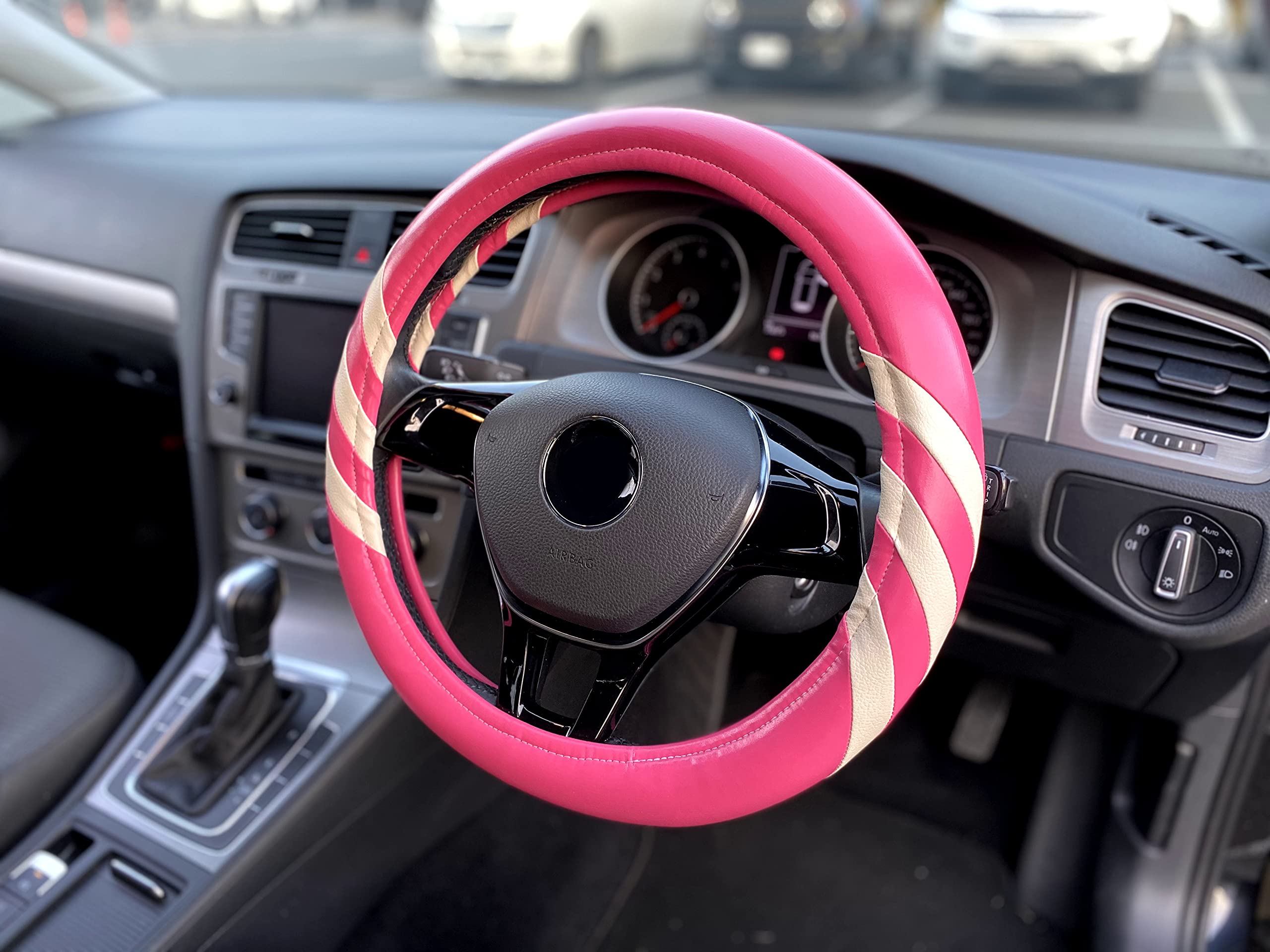 Mita Pinks M1 Universal Steering Wheel Cover 15-16