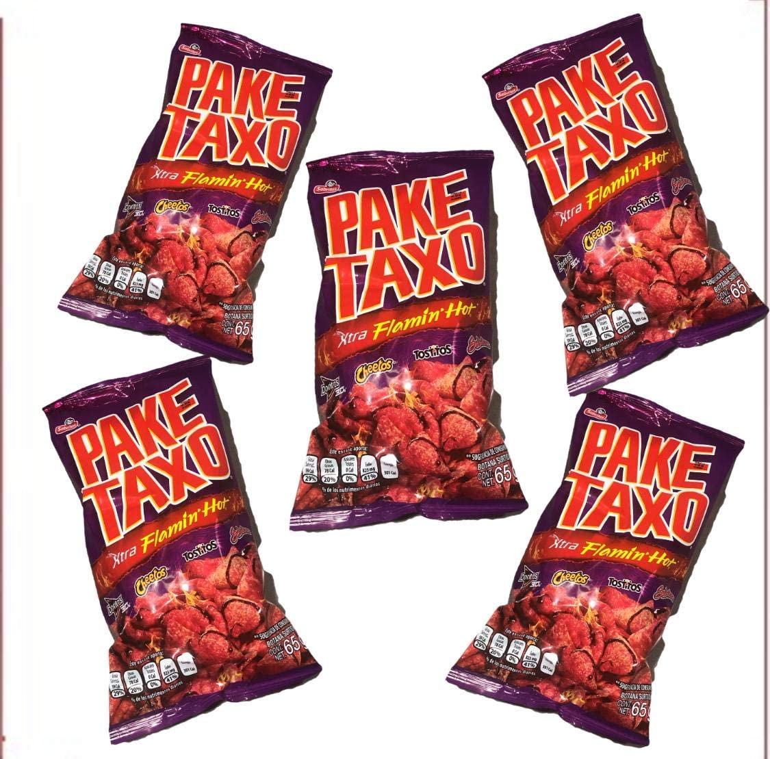 Flamin' Hot Cheetos Crunchy Snacks - 5 Pack (5 Bags) | Spicy Corn Chips for Parties, Movie Nights & Game Day Snacking