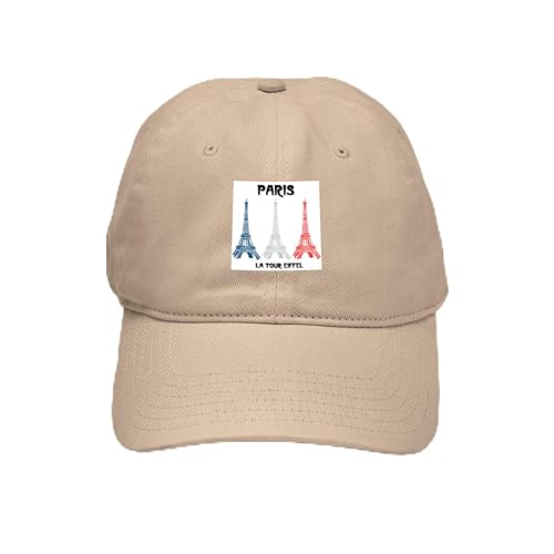 Khaki - Paris Eiffel Tower Cap