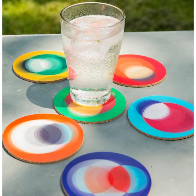 Bouncy 3D Coasters - Non-Slip Drink Holders for Tables, Bars & Outdoor Use - Fun & Functional Home Decor Accessories