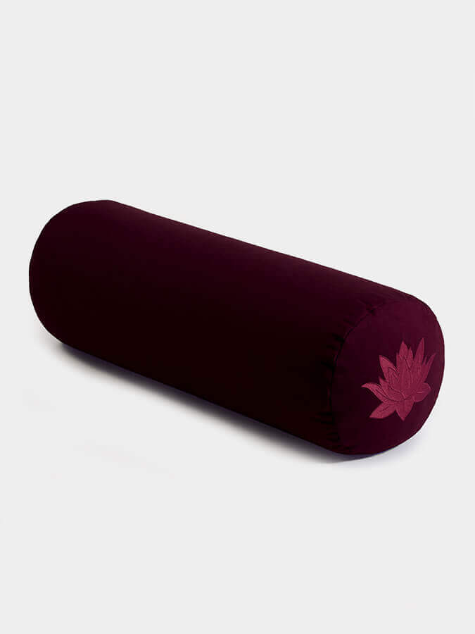 Organic Cotton Buckwheat Meditation Bolster Cushion for Yoga & Zen Relaxation - Perfect for Yoga Studios, Home Meditation & Stress Relief
