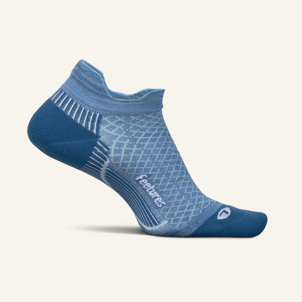 Feetures Plantar Fasciitis Relief Socks - Light Cushion No Show Tab for Women & Men - Best for Running, Hiking & Everyday Comfort (Pair)