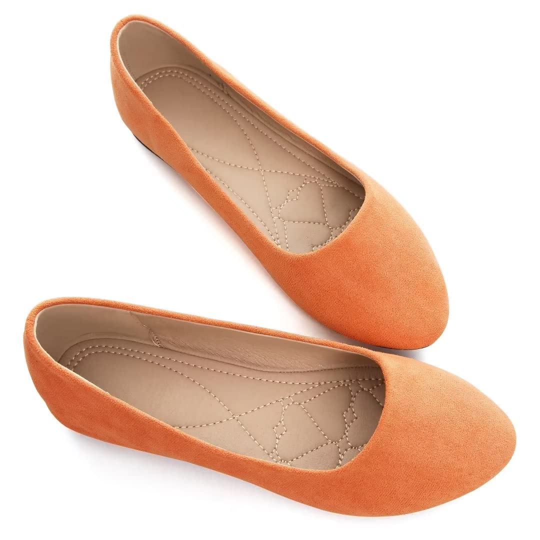 Stunning Women's Slip-On Ballet Flats - Soft, Classic Pointed Toe Shoes for Comfort & Style | Perfect for Work, Dance & Casual Wear