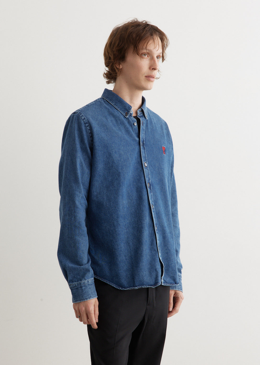 ADC Shirt USH063 DE0032 - Stylish Blue Casual T-Shirt for Men | Perfect for Everyday Wear, Outings & Street Fashion
