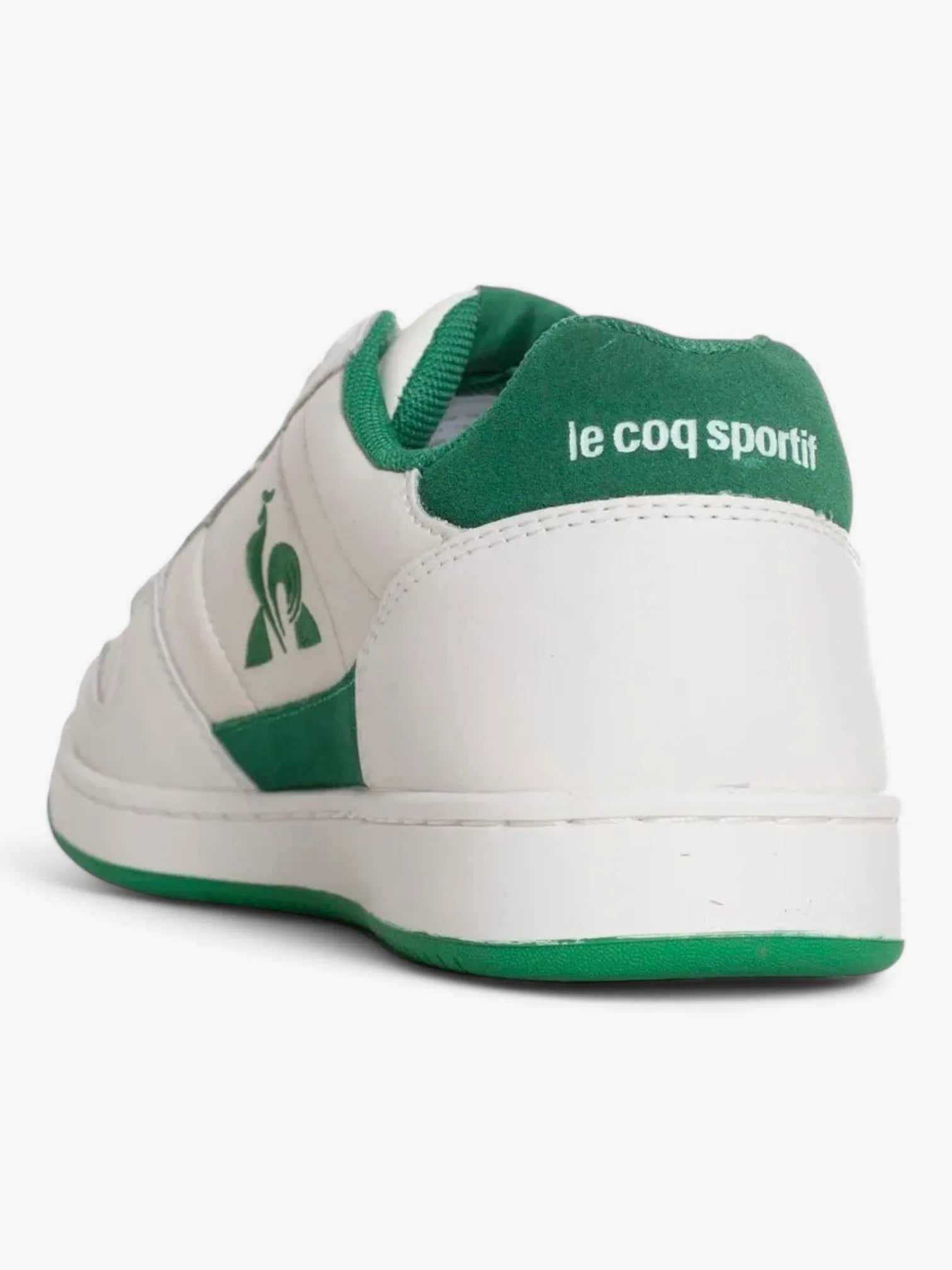 Le Coq Sportif Breakpoint Classic White Green Sneakers - Comfortable Casual Shoes for Men & Women - Perfect for Running, Walking & Everyday Wear