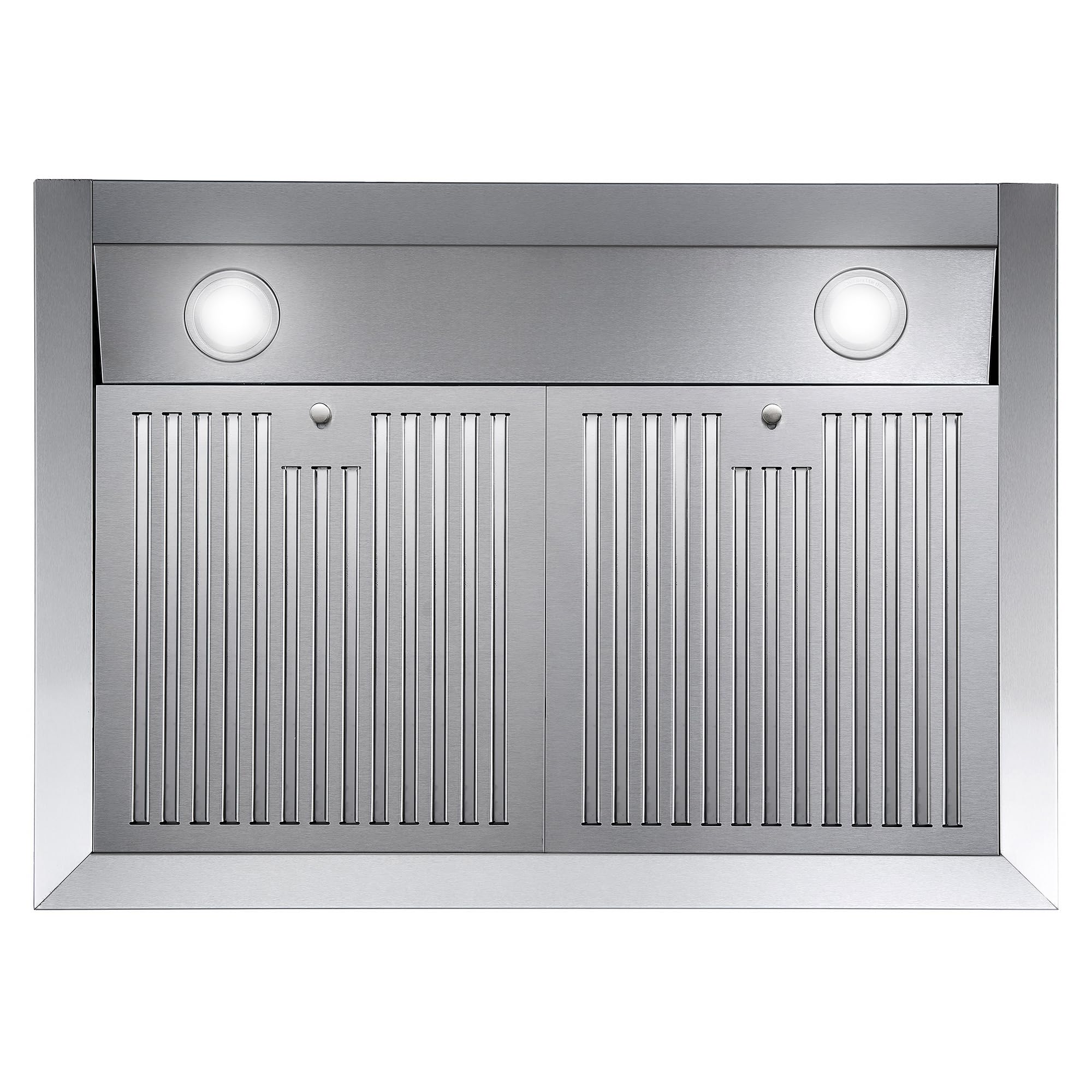 COSMO UC30 30-Inch Stainless Steel Under Cabinet Range Hood - 3-Speed Ducted Kitchen Vent with LED Lights & Permanent Filters - Perfect for Over Stove Ventilation in Modern Kitchens