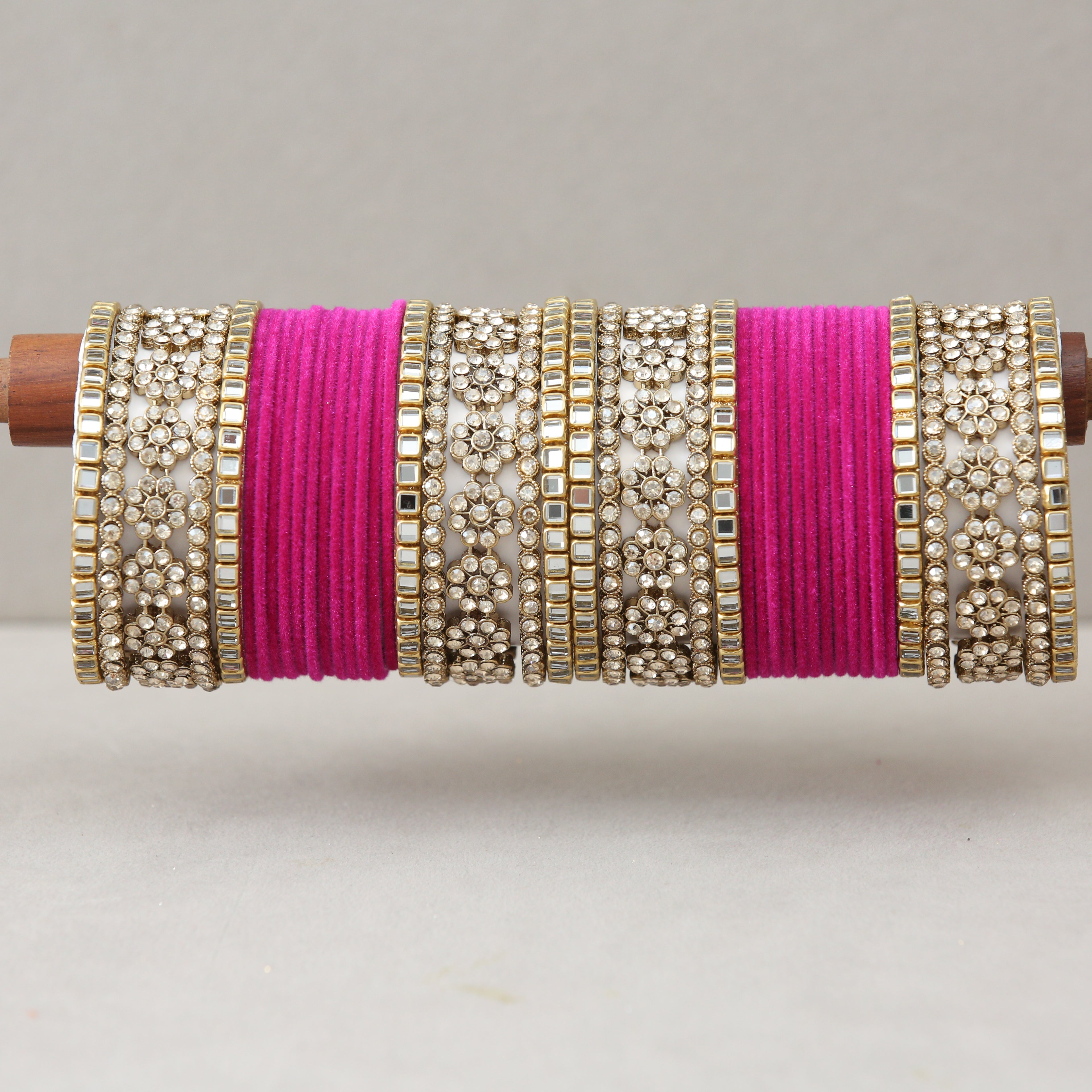 Bhavna Stone Bangles - Handmade Indian Jewelry for Women | Traditional & Stylish Bangles for Festivals, Weddings & Daily Wear