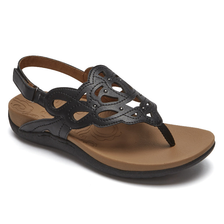 Women's Ridge Slingback Sandals - Comfortable Summer Walking Shoes with Adjustable Straps | Perfect for Beach, Vacation, and Casual Outings