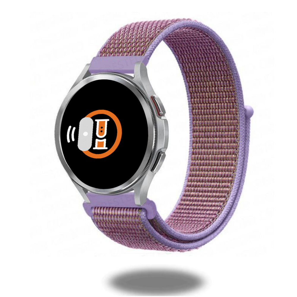 Durable Nylon Sport Loop Bands - 20mm & 22mm Adjustable Fitness Straps for Running, Yoga & Gym Workouts