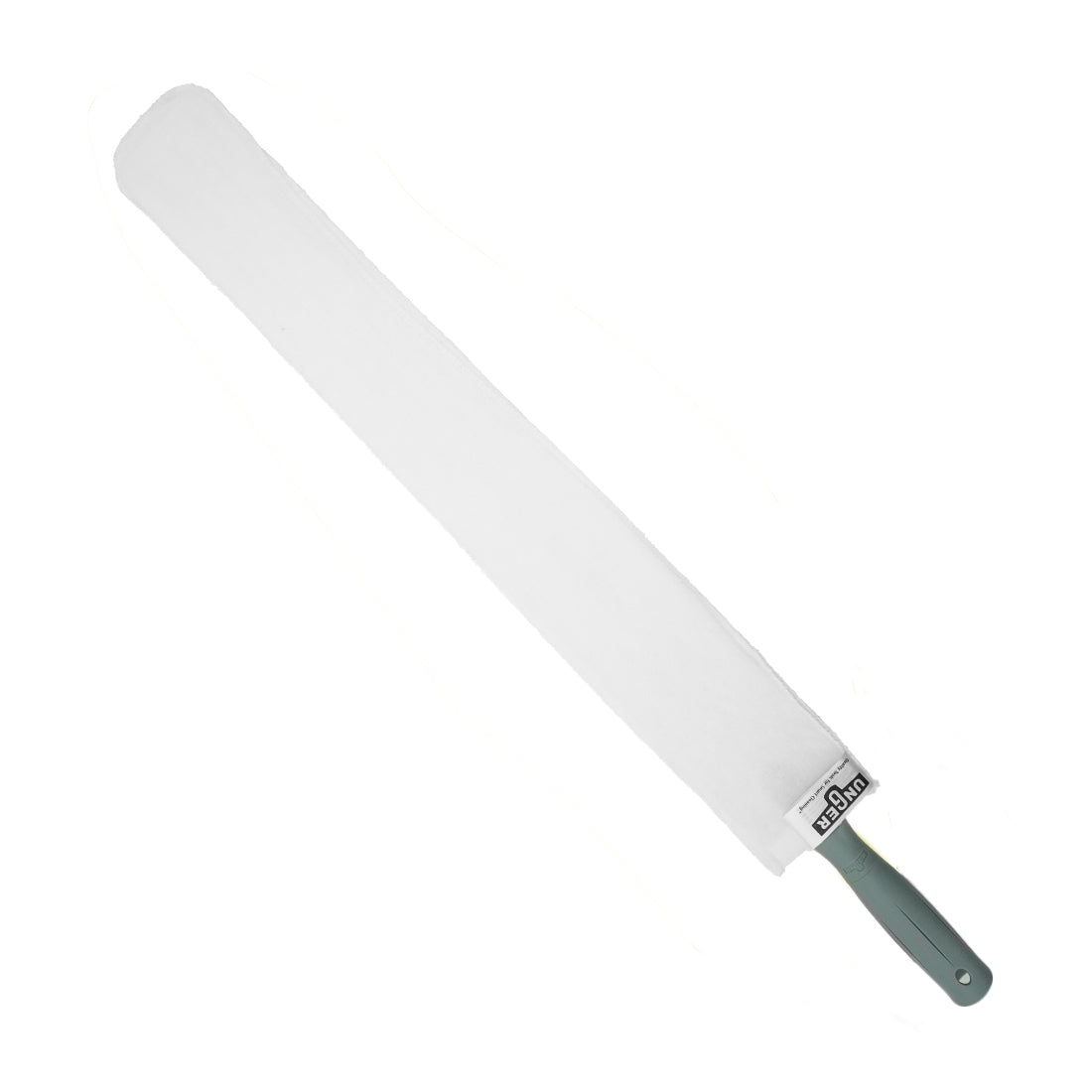 Unger StarDuster ProFlat Microfiber Ceiling Duster with Extendable Pole - Dust Removal Tool for High Ceilings, Fans, and Hard-to-Reach Areas - Ideal for Home Cleaning, Office Maintenance, and Commercial Use