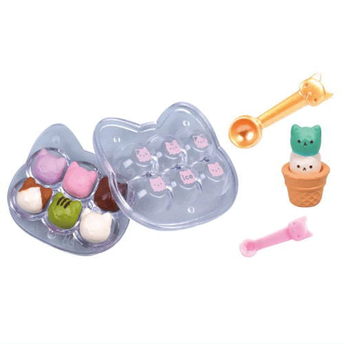 Nyanko Kitchen DX 08 Miniature Dollhouse Furniture - Crispy Shaved Ice Tarlin Set for DIY Doll Accessories | Perfect for 1/12 Scale Miniature Kitchen & Dollhouse Decor